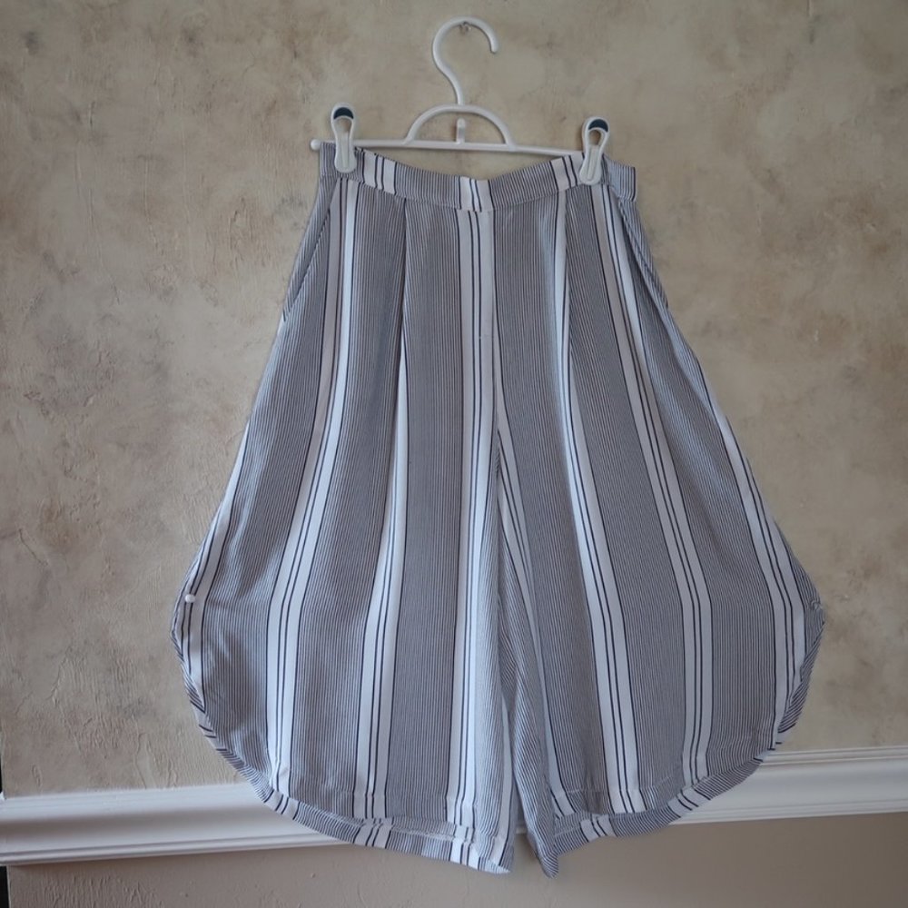 silence+noise striped culotte